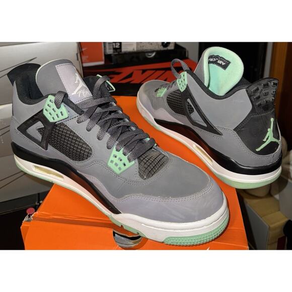 Air Jordan 4 Retro Green Glow 2013 Men’s 12 main image 4